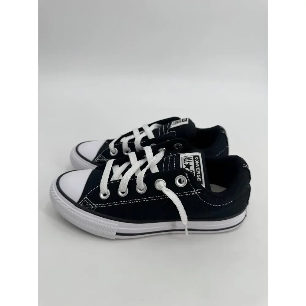 Converse Chuck Taylor Madison Low Sneakers Kids Size 1 Black Kids Classic Canvas